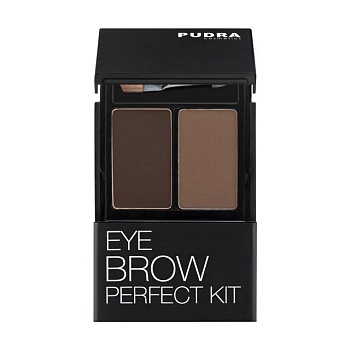 фото тіні для брів pudra cosmetics eye brow perfect kit 01, 4.2 г