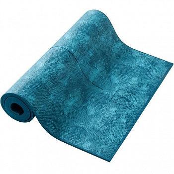 foto коврик для йоги/пилатеса kimjaly (д173 х ш61 х т0,8 см ) голубой