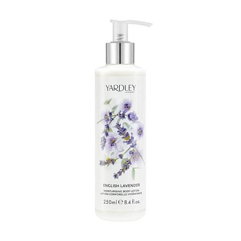 фото парфумований лосьйон для тіла yardley english lavender body lotion жіночий, 250 мл