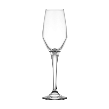 фото набір бокалів для шампанського ardesto loreto, 6*230 мл (ar2623lc)