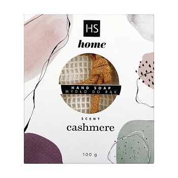 фото мило тверде hiskin home hand soap scent cashmere кашемір, 100 г