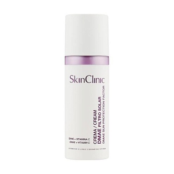 фото сонцезахисний крем для обличчя skinclinic dmae sun protection factor spf15, 50 мл