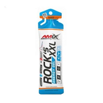 фото дієтична добавка amix nutrition performance amix rock's energy gel xxl free, манго, 65 г