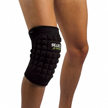 foto наколенник select knee support with large pad 6205 (1шт), размер m