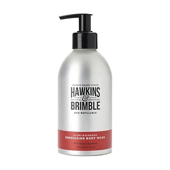 foto гель для душу чоловічий hawkins & brimble body wash eco-refillable, 300 мл