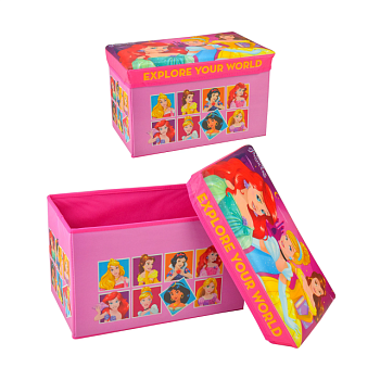 фото кошик-скринька для іграшок країна іграшок princess, 40*25*25 см (d-3530)