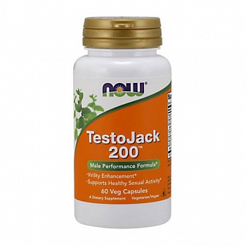 foto повышение тестостерона тесто джек из корня тонгкат али нау фудс / now foods testo jack 200 60 veg caps / вег капсул