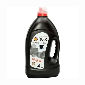 фото гель для прання onyx black для чорних речей, 53 цикли прання, 4 л