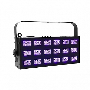 foto ультрафиолетовый светодиодный прожектор big leduv dmx18 3w
