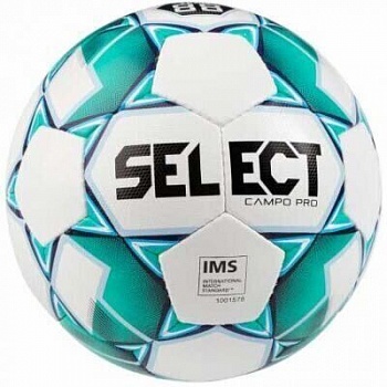 foto мяч для футбола select campo pro ims (размер 5)