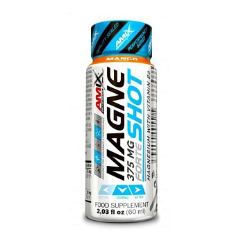foto харчова добавка магній amix nutrition performance amix magneshot forte 375 мг, манго, 60 мл