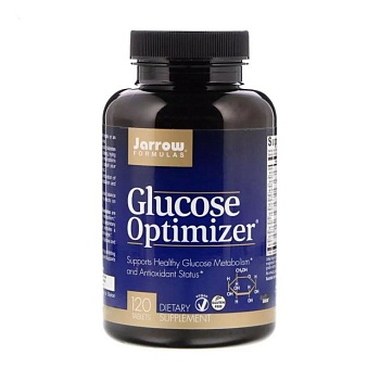 фото дієтична добавка в таблетках jarrow formulas complete glucose optimizer оптимізатор глюкози, 120 шт