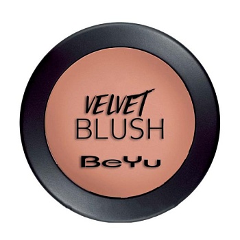 foto уцінка! компактні рум'яна для обличчя beyu velvet blush 06, 4 г (термін придатності добігає кінця)