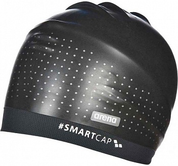 foto шапочка для плавания arena smartcap training 000403-500 black (3468335892917)