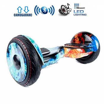 foto гироборд smart balance wheel u20 pro +autobalance 10.5" огонь и лед