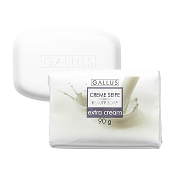 фото мило тверде gallus creme seife beauty soap extra cream, 90 г