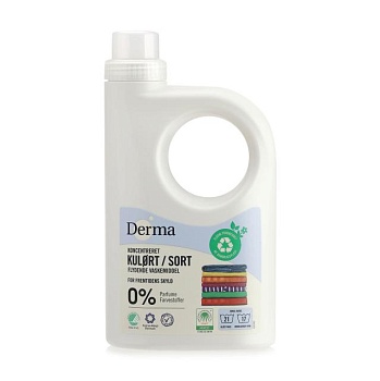 foto концентрований рідкий мийний засіб derma washing для кольорових та чорних речей, 945 мл