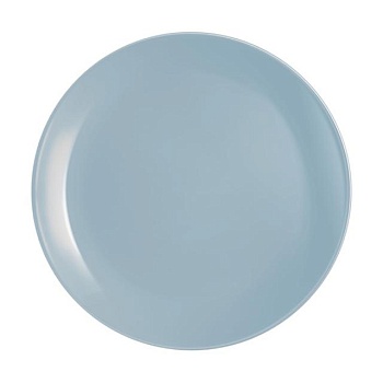 foto тарілка обідня luminarc diwali світло-блакитна, 25 см (p2610)