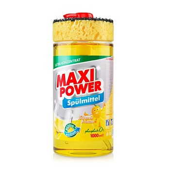 фото засіб для миття посуду maxi power лимон, 1 л