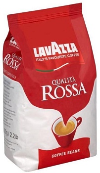 фото кофе lavazza qualita rossa (в зернах) 1 кг (dl3809)