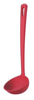 фото ополоник tramontina utilita для млинців, нейлон, червоний,25129/170