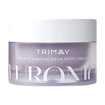 фото зволожувальний крем для обличчя trimay e.plant luronic hydrating cream на основі баклажану та гіалуронової кислоти, 50 мл