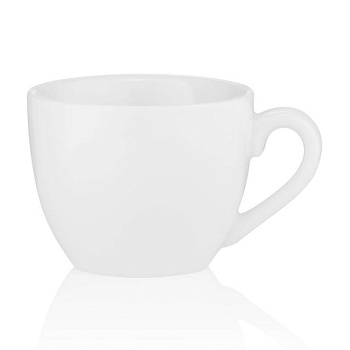 фото чашка кавова ardesto imola порцеляна, 90 мл (ar3525i)