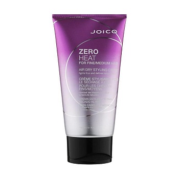 фото стилізувальний крем для укладання волосся joico zero heat for fine/medium hair air dry styling creme для тонкого та нормального волосся, 150 мл