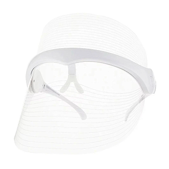 фото led-маска для обличчя tufi profi led beauty mask, біла