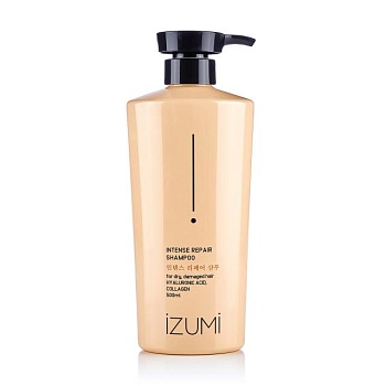 фото шампунь для волосся izumi intense repair shampoo, 500 мл
