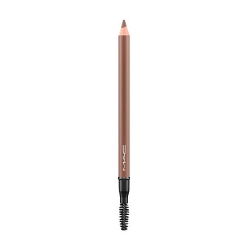 фото олівець для брів m.a.c veluxe brow liner, deep dark brunette, 1.19 г