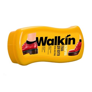 фото губка для взуття walkin для гладкої шкіри, безбарвна