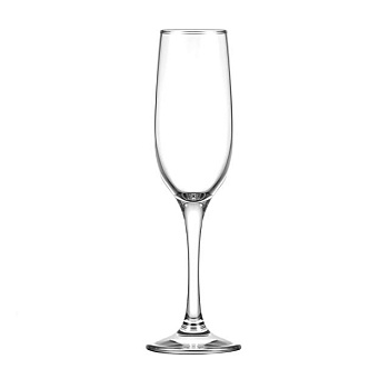 фото набір бокалів для шампанського ardesto gloria, 6*215 мл (ar2621gc)