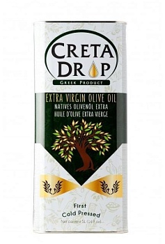 фото оливковое масло creta extra virgin drop , 5 л (wt3625)