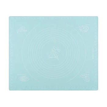 фото килимок для випікання ardesto tasty baking блакитний, силіконовий, 50*60 см (ar2308st)