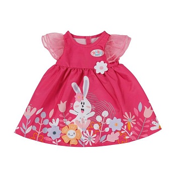 фото одяг для ляльки zapf baby born сукня з квітами, від 3 років (832639)