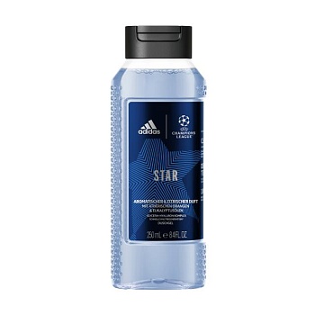 фото чоловічий гель для душу adidas uefa champions league star shower gel, 250 мл