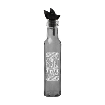 фото пляшка для олії herevin transparent grey, 250 мл (151421-146)