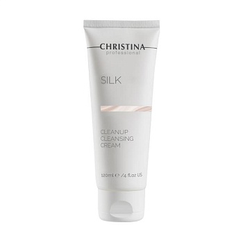 фото очищувальний крем для обличчя christina silk clean up cleansing cream, 120 мл