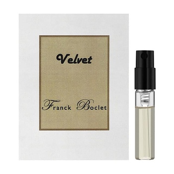 фото franck boclet velvet extrait de parfum minispray парфуми унісекс, 1.5 мл (пробник)