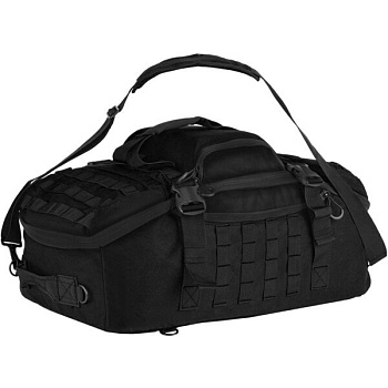 фото тактическая сумка-баул/рюкзак l, 2е, чёрная (2e-mildufbkp-l-bk)