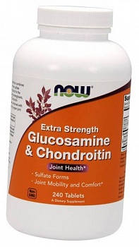 foto glucosamine chondroitin now foods 240таб (03128002)