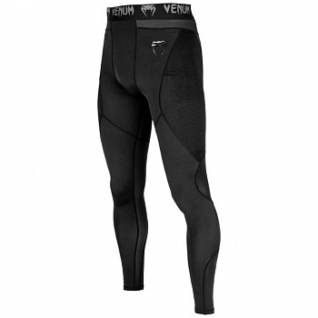 foto компрессионные штаны venum g-fit compression tights black размер: xl