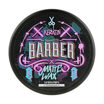 фото віск для укладання волосся marmara barber matte wax, 150 мл