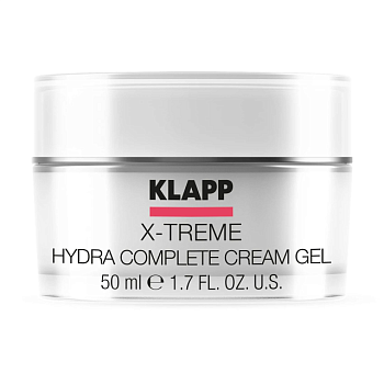 фото крем для обличчя klapp x-treme hydra complete cream-gel, 50 мл
