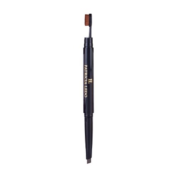фото олівець для брів patricia ledo perfect shape eyebrow pen з щіточкою, тон 02, 2 г