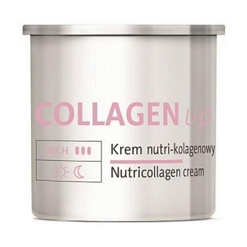фото крем для обличчя floslek collagen up nutri-collagen cream нутріколагеновий, 70+, 50 мл (змінний блок)