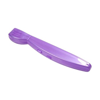 фото футляр для зубної щітки ekodeo simple фіолетовий (l9102vt)