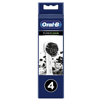 foto насадка для зубної щітки braun oral-b precision pure clean eb20ch 4 шт.