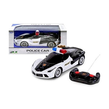 фото дитяча машинка yg toys police car на радіокеруванні, з акумулятором, від 3 років, 38*15*17 см (3699-q8)
